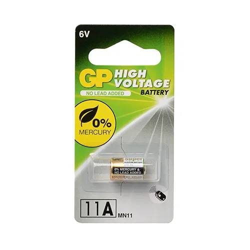 GP Alkaline 1 x MN11 6V - 1 - blister - metaal-0