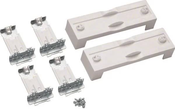 Aardrailunit, leeg h x b = 75 x 250 mm (2 stuks) - wit-0