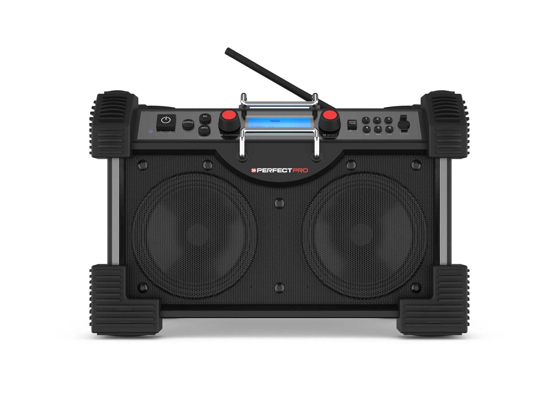 ROCKHART Bouwradio - 1 - stuk(s) - zwart-0