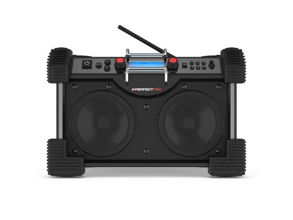 ROCKHART  Bouwradio - 1 - stuk(s) - zwart
