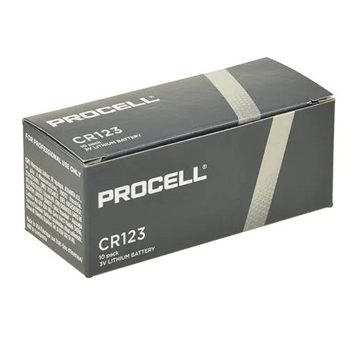 Duracell Procell CR123A 3V lithium - 10 - stuk(s) - zwart-0