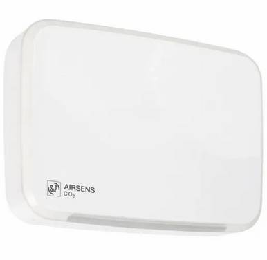 Kooldioxide sensor AIRSENS RF CO2 tbv OZEO ventilatorbox - wit