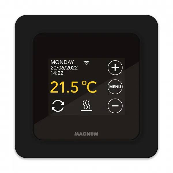 Magnum remote control wifi thermostaat Grafiet zwart
