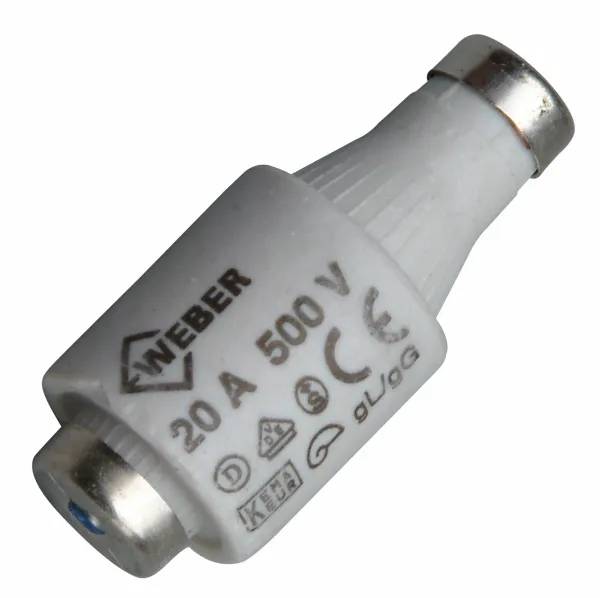 Zekeringen 20A Traag 5 stuks - 5 - stuk(s) - wit-0