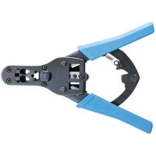 Krimptang RJ connectoren knipper stripper UTP FTP - blauw-0