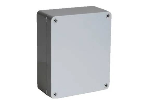PVC schakelkast / behuizing 264x214x110mm = HxBxD IP66 - grijs-0