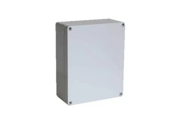 PVC schakelkast / behuizing + S-deksel 264x214x91mm IP54 - grijs