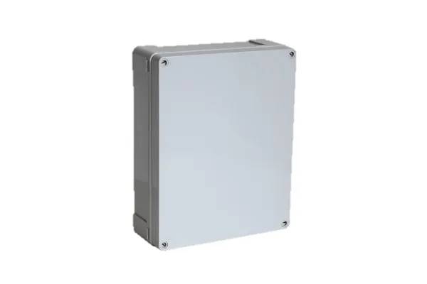 PVC schakelkast / behuizing 328x258x92mm = HxBxD IP66 - grijs
