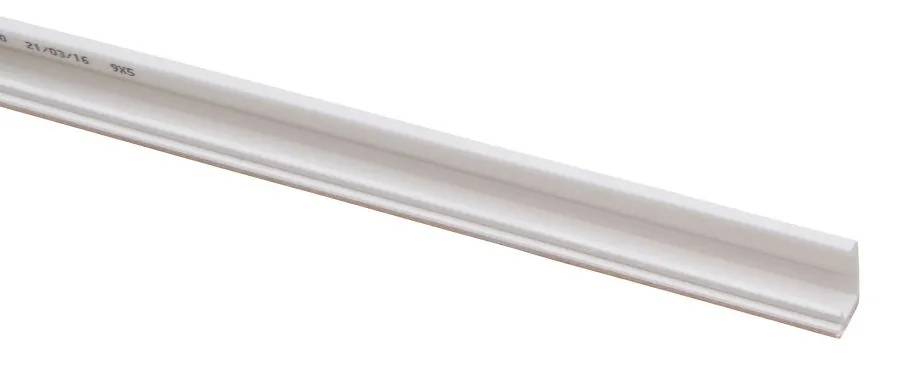 Snoergoot zelfklevend 9 x 4,5 mm 1 meter wit - 1 - stuk-0