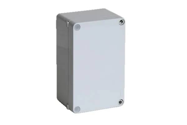 PVC schakelkast / behuizing 300x240x100mm = HxBxD IP66 - grijs-0