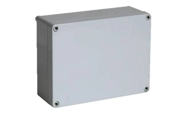 PVC schakelkast / behuizing 214x162x71mm = HxBxD IP66 - grijs-0
