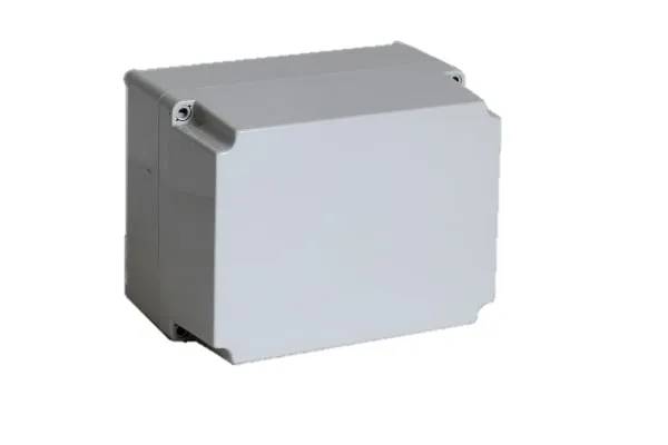 PVC schakelkast / behuizing 264x214x150mm = HxBxD IP66 - grijs-0
