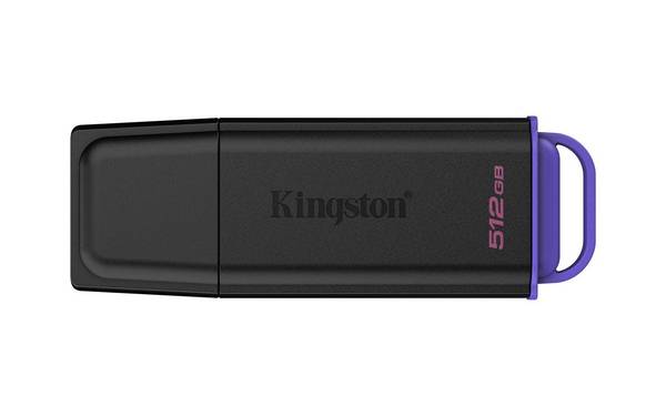 Kingston Technology DataTraveler 512GB Portable USB 3.2 Gen 1 Exodia Black/Purple
