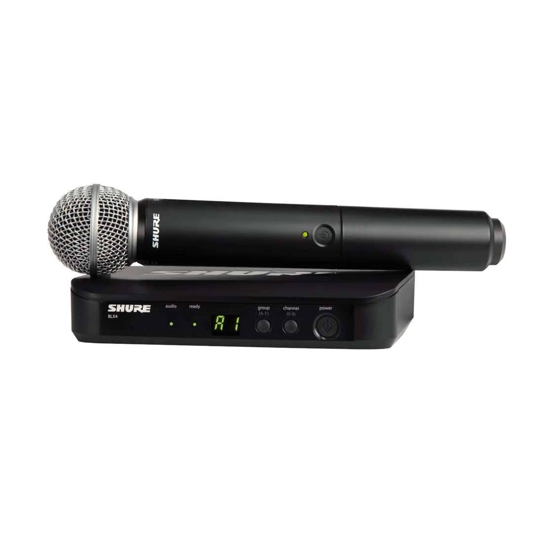 SUH Shure BLX24E/SM58-H8E - Draadloos zangsysteem met SM58 microfoon-0