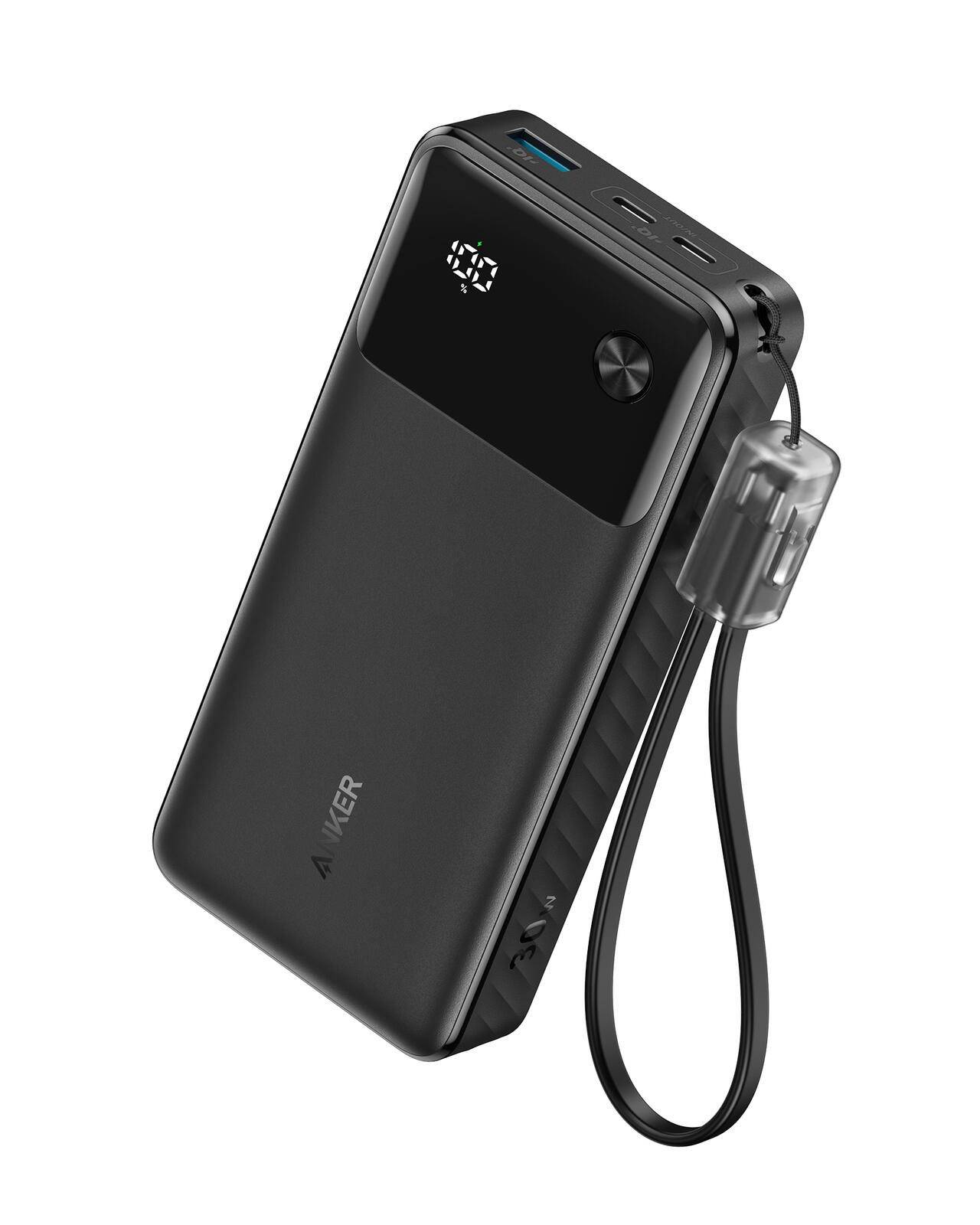 Anker Innovations Power Bank 20 000mAh 30W Black (A1384G11)-0
