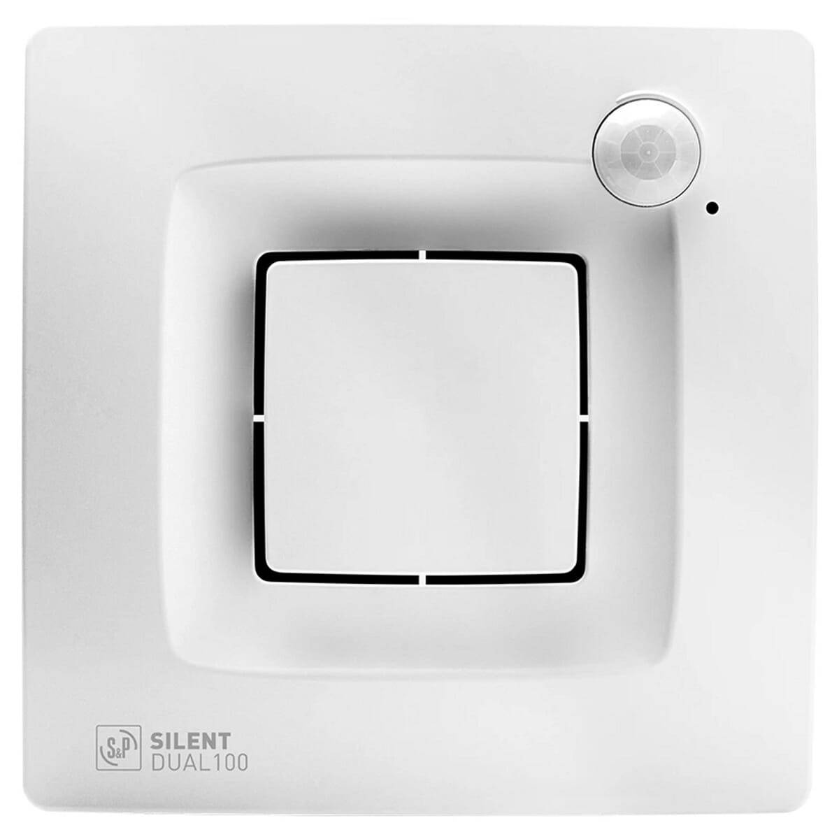 Soler & Palau Silent Dual 200 Badkamerventilator - Met Bewegingssensor - Hygrostaat en Automatische Ventilatie --1