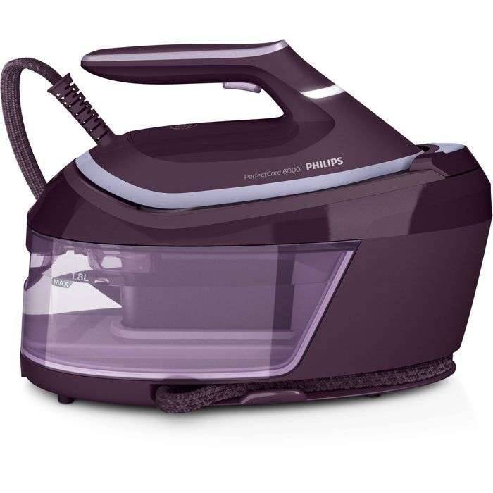 Stoomstrijkijzer - PHILIPS - PSG6023/30 - 6000-serie - 6,5 bar - 1,8 liter - Paars-0