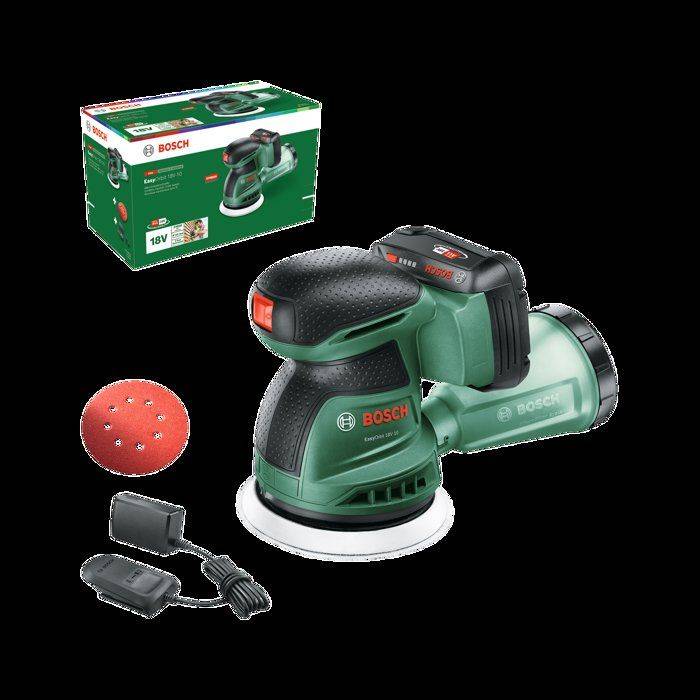 BOSCH EasyOrbit 18V-10 Accu Excentrische Schuurmachine - 125 mm - 1 x 2.0 Ah Accu + Oplader-0
