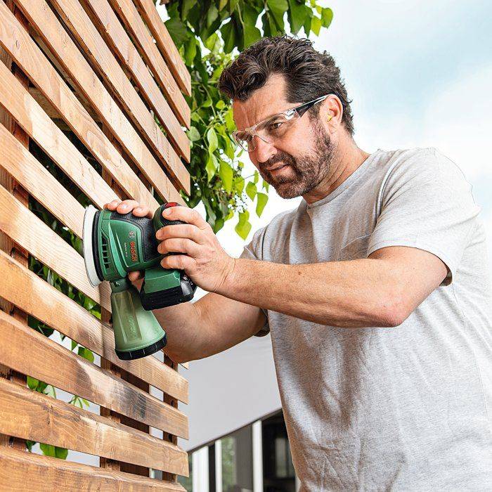 BOSCH EasyOrbit 18V-10 Accu Excentrische Schuurmachine - 125 mm - 1 x 2.0 Ah Accu + Oplader-2