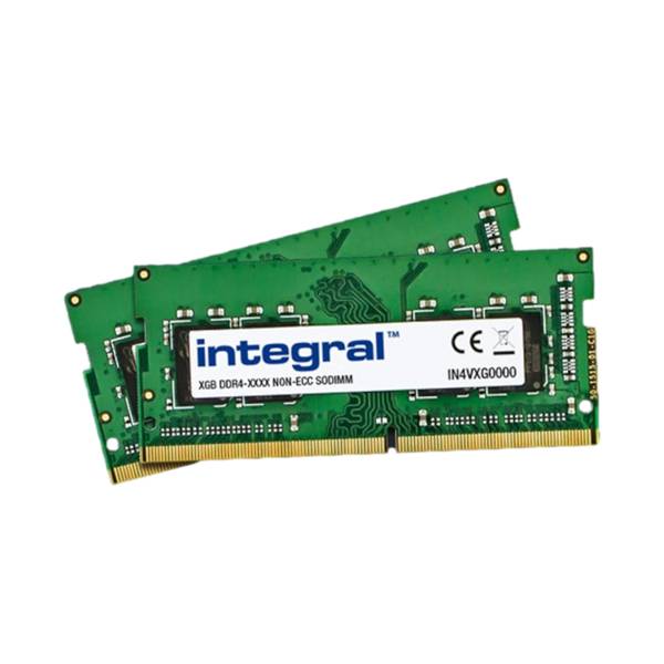 Integral IN4V32GNGRTXK2 64GB DDR4 SODIMM @ 3.200MT/s (Unbuffered, CL22, Kit van 2)
