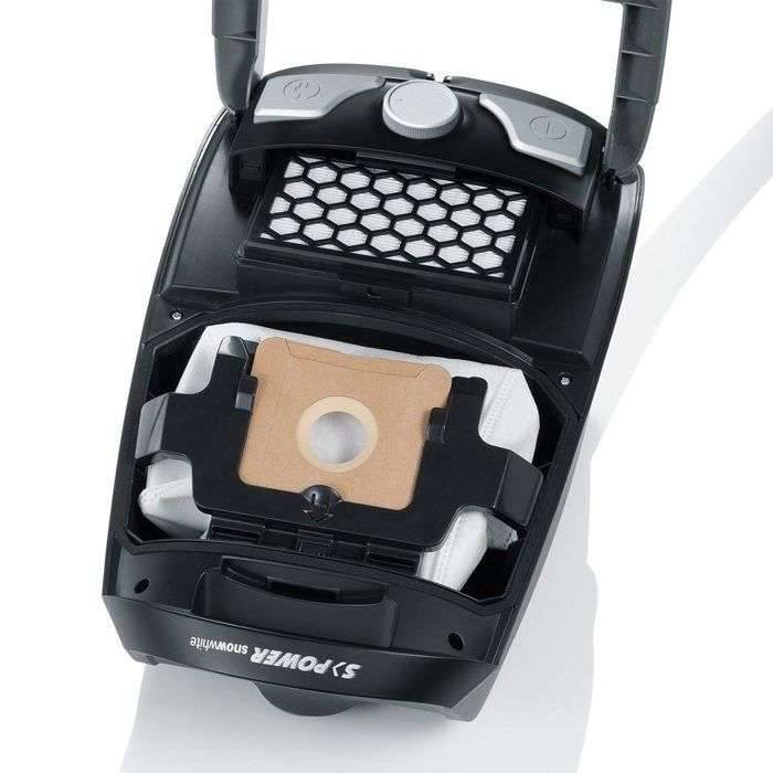 Stofzuiger met stofzak - SEVERIN - S'Power - 750 W - 72 dB - 3 L - 72 dB - Stil - Platinagrijs-2