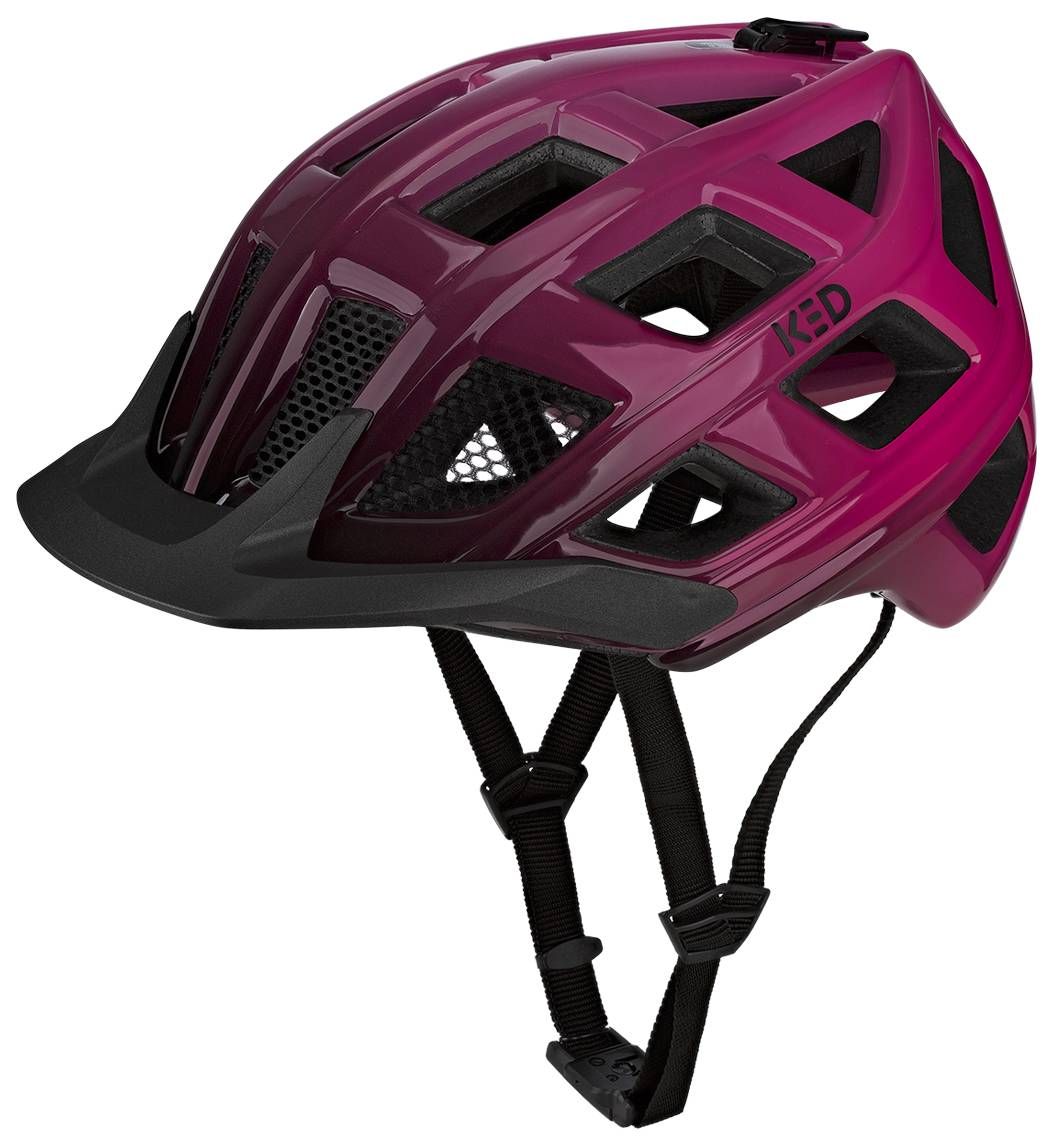 Fietshelm KED Crom M (52-58cm) - roze-0