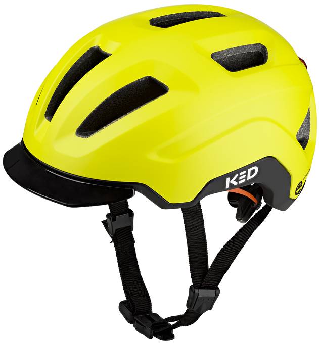 Fietshelm KED Pedalon M (56-59cm) - mat geel-0