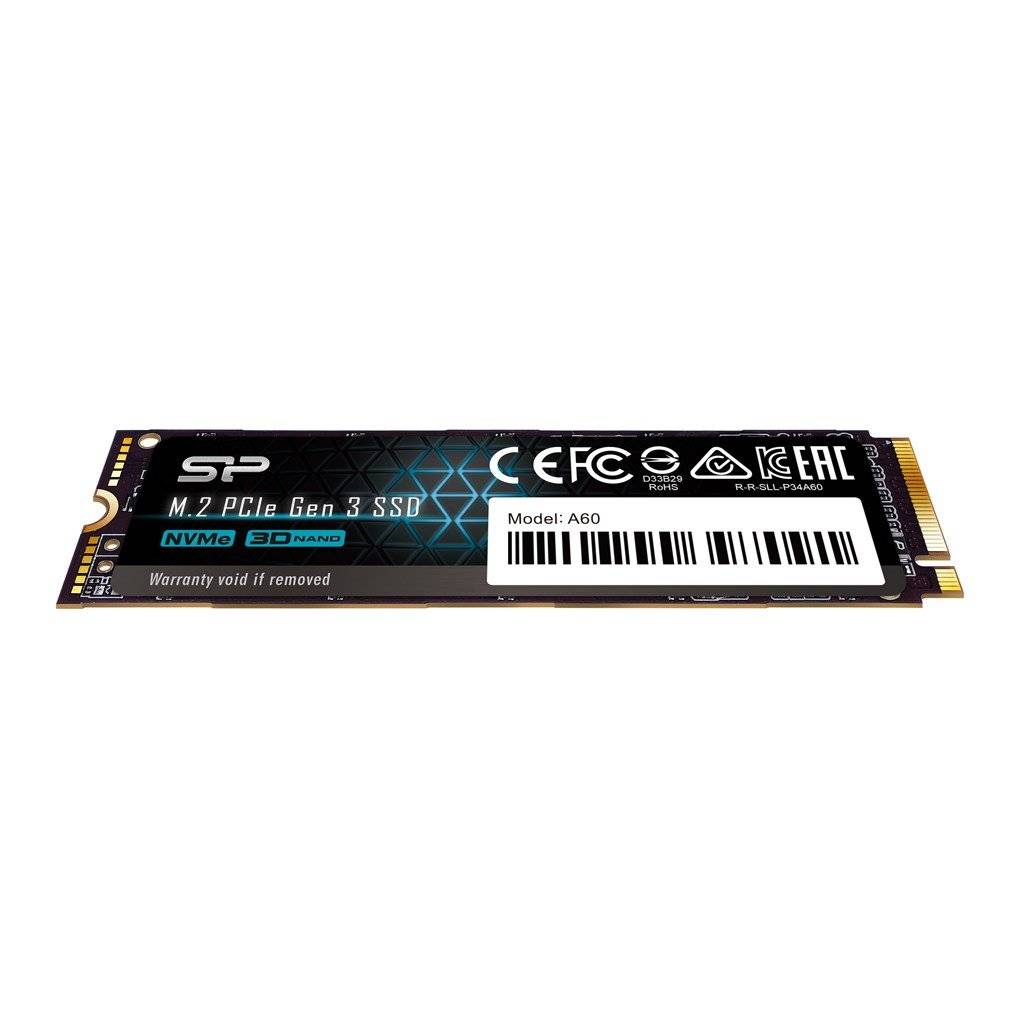SSD Silicon Power A60 128GB M.2 PCIe NVMe Gen3x4-1