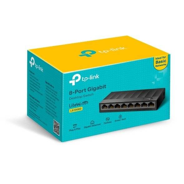 TP-Link 8-poorts 10/100/1000Mbps desktop netwerkswitch-1