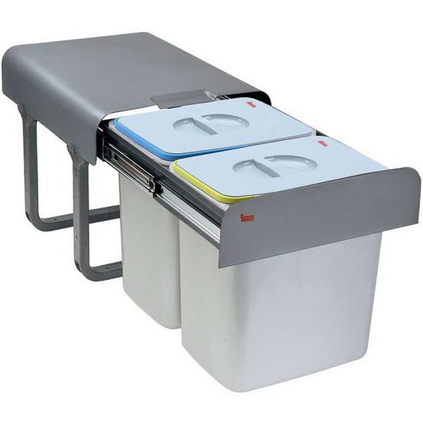 TKA Teka ECO EASY 45 30 l 2 mand(en) Gegalvaniseerd staal Grijs