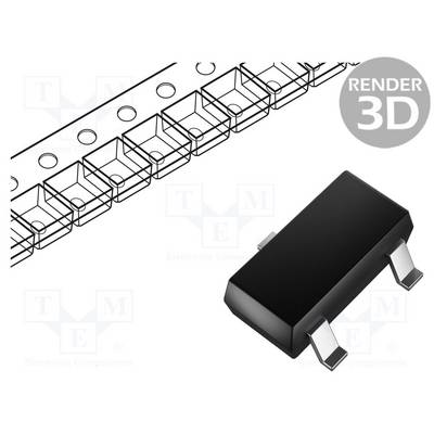 NEXPERIA BAT54S.215 Diode: doorschakelaar van Schottky; SOT23; SMD; 30V; 0,2A - 1 stuk-0