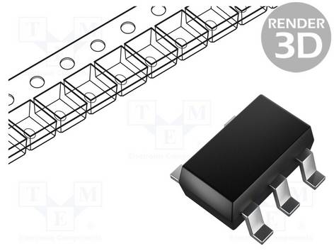 MICROCHIP TECHNOLOGY MCP9509CT-E/OT IC: temperatuursensor; logic output,RTD; -40÷125°C; SOT23-5; SMD - 1 stuk