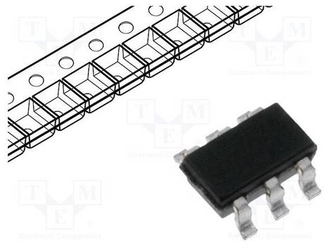 MICROCHIP TECHNOLOGY PIC10F200T-I/OT IC: microcontroller PIC; 384B; 4MHz; ICSP; 2÷5,5VDC; SMD; SOT23-6 - 1 stuk