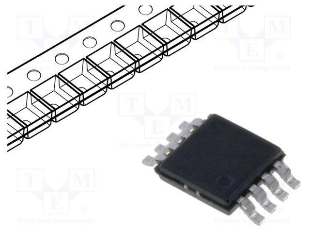 TEXAS INSTRUMENTS LM393ADGKR IC: comparator; universeel; Cmp: 2; 300ns; 2÷30V; SMT; VSSOP8; 150nA - 1 stuk-0