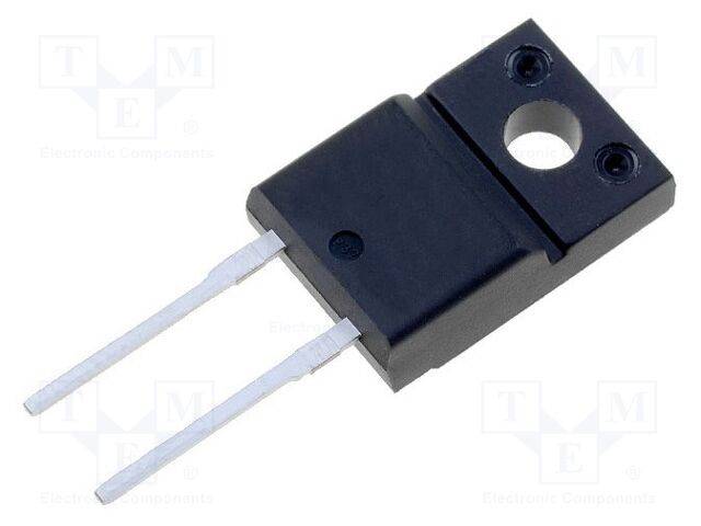 STMicroelectronics STTH802FP Diode: gelijkrichter; THT; 200V; 8A; Ifsm: 100A; TO220FPAC; buis - 1 stuk-0