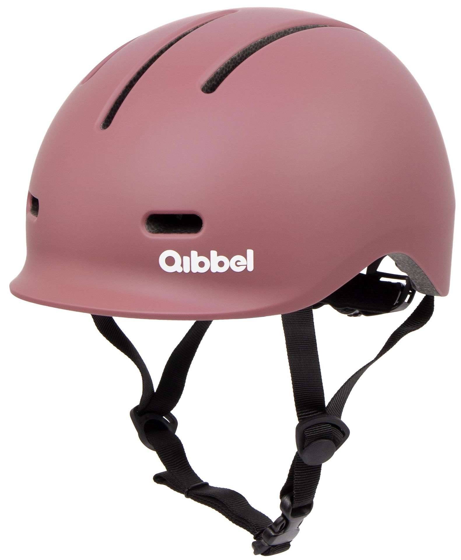Kinder Fietshelm Qibbel XS (45-51 cm) - Plum Rose-0
