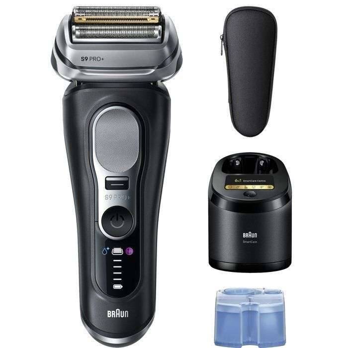 Elektrisch scheerapparaat - BRAUN - Serie 9 9660cc - 60 min - Waterdicht - Zwart-0