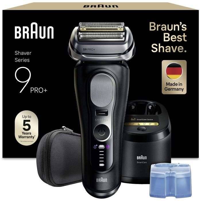 Elektrisch scheerapparaat - BRAUN - Serie 9 9660cc - 60 min - Waterdicht - Zwart-1