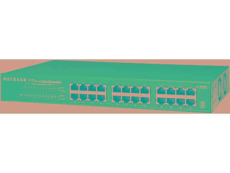 19 netwerk-switch RJ45 Netgear JGS 524 16 poorten 100 Mbit-s