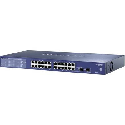 NETGEAR GS724T 19" netwerk switch  24 + 2 poorten 1 GBit/s  