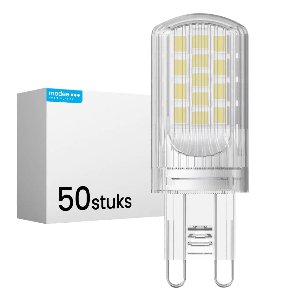 Modee LED Insteeklamp G9 Helder - 4.2W 470lm 2700K - Warmwit - Vervangt 40W - 50 stuks-0