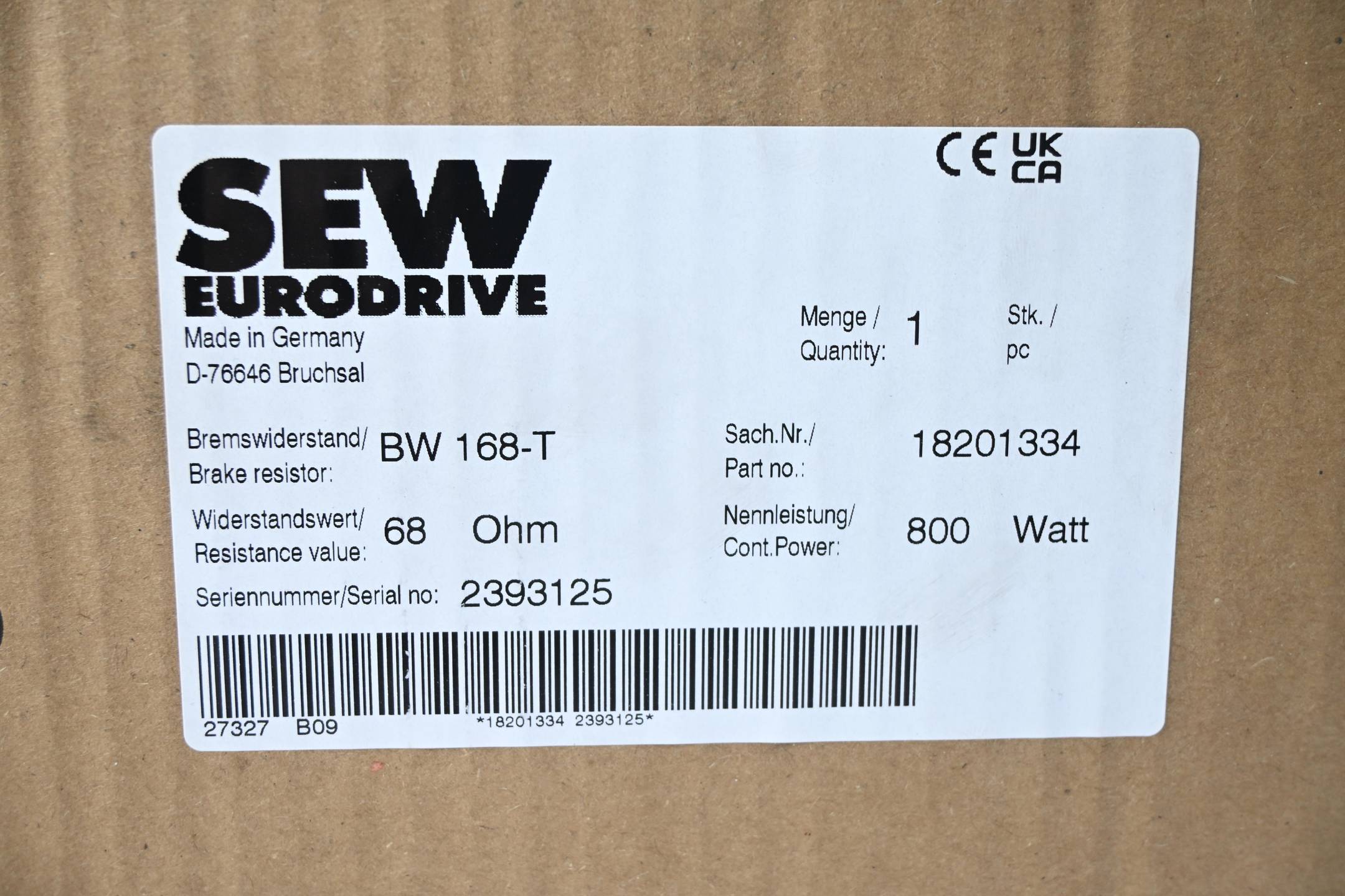 SEW Eurodrive - 18201334-1