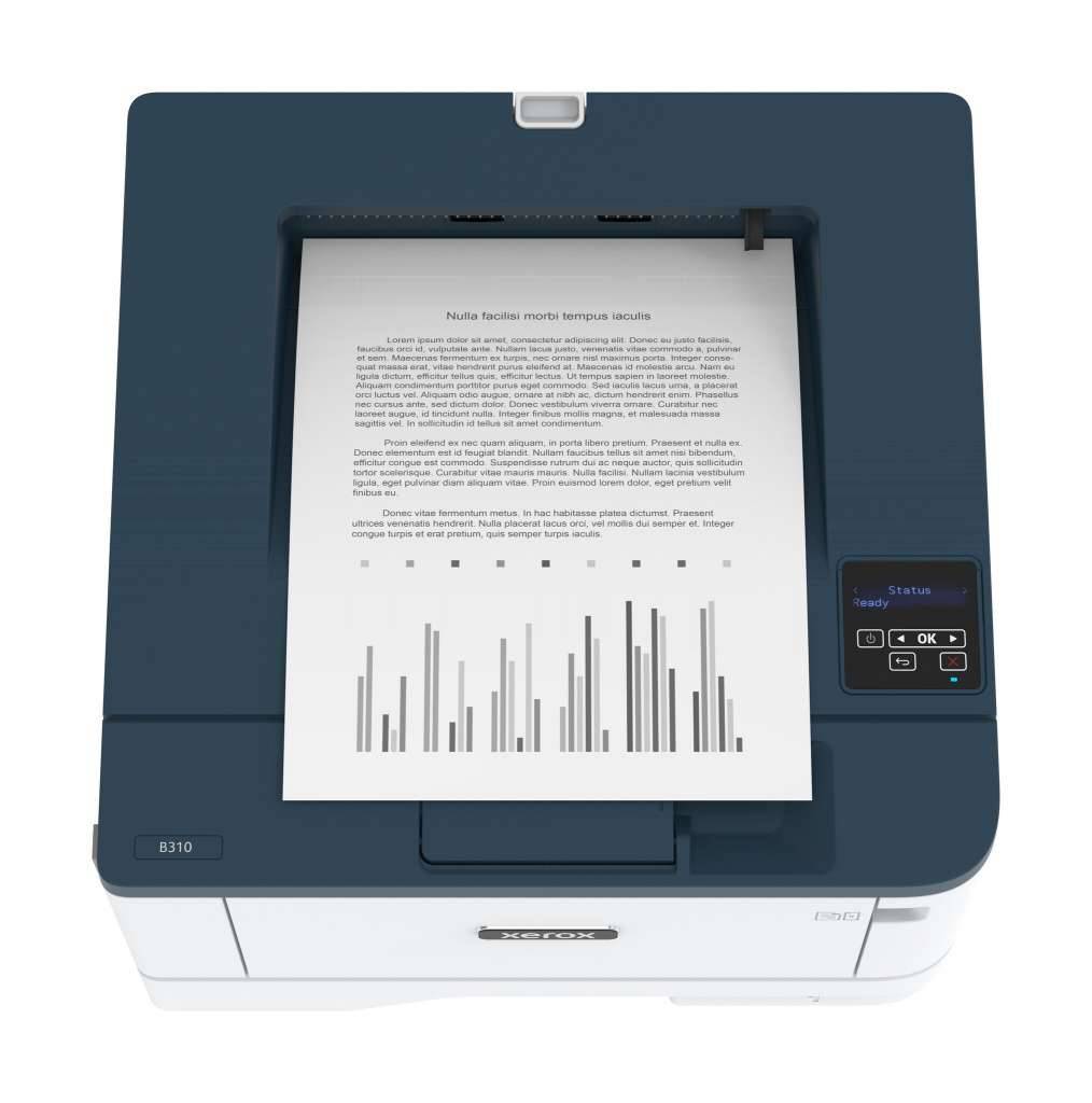 Xerox B310 A4 40 ppm draadloze dubbelzijdige printer PS3 PCL5e/6 2 laden totaal 350 vel-1