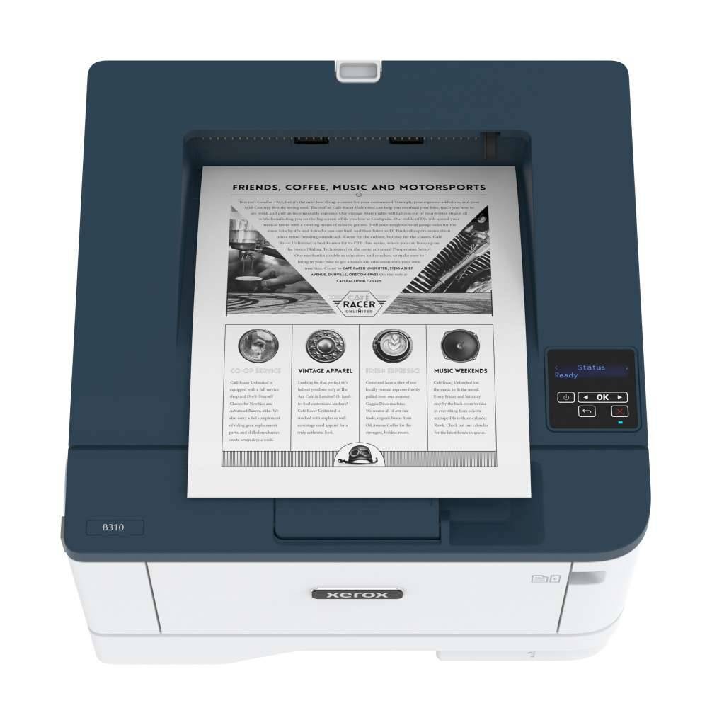 Xerox B310 A4 40 ppm draadloze dubbelzijdige printer PS3 PCL5e/6 2 laden totaal 350 vel-2