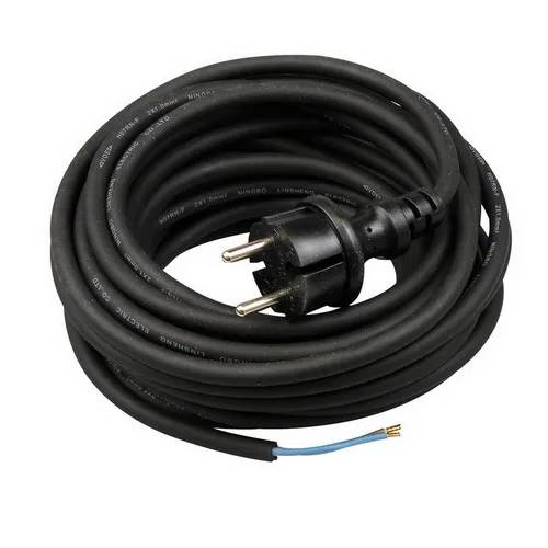 Gereedschapsnoer 2x1mm² 10 meter H07RN-F - zwart-0