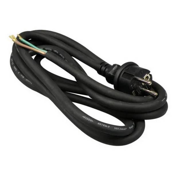 Gereedschapsnoer 3x1.5mm² 3 meter H07RN-F - 1 - stuk - zwart