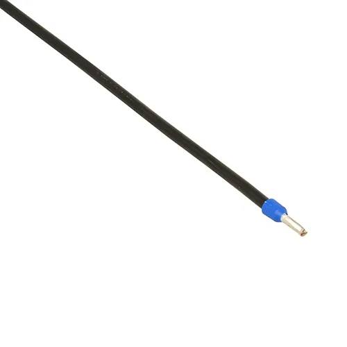 35cm zwart 1V 2,5mm² geisol. doorverbindings snoer - 1 - stuk-0