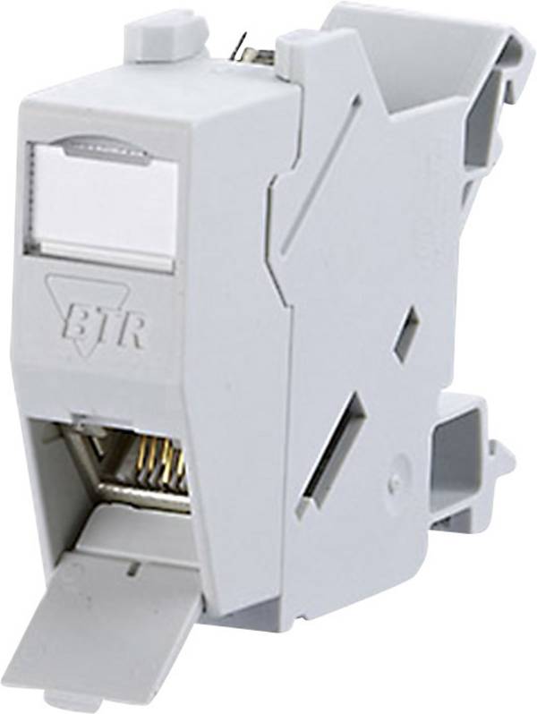 Metz Connect 1309426003-E Netwerkdoos DIN-rails CAT 6 Grijs-wit (RAL 7035)