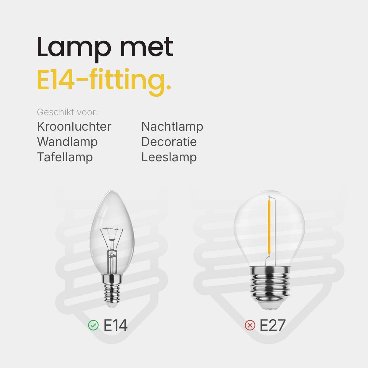 Technik Gloeilamp C35 E14 Helder - 25W 160lm 2700K - Warmwit Dimbaar - 25 stuks-2