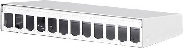 Metz Connect 130861-1202-E 12 poorten Netwerkpatchpaneel  Zonder connectoren 1 HE Zilver (metallic) Niet ingericht